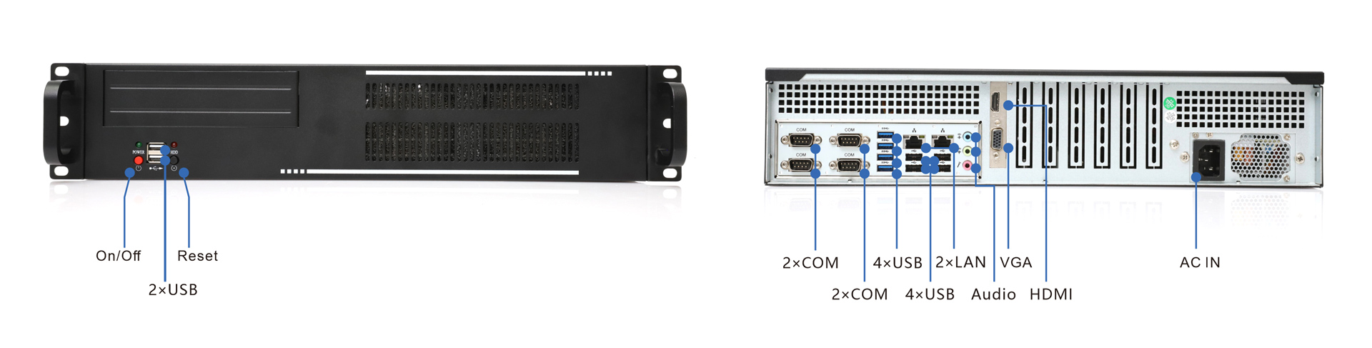 科拉德国产化2U工控机IPC-92UA(E)