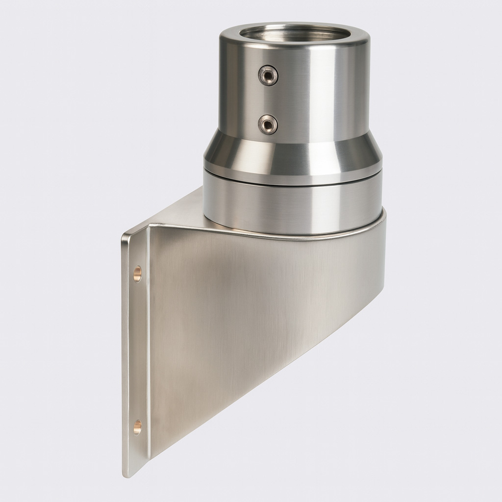 304不锈钢垂直墙座